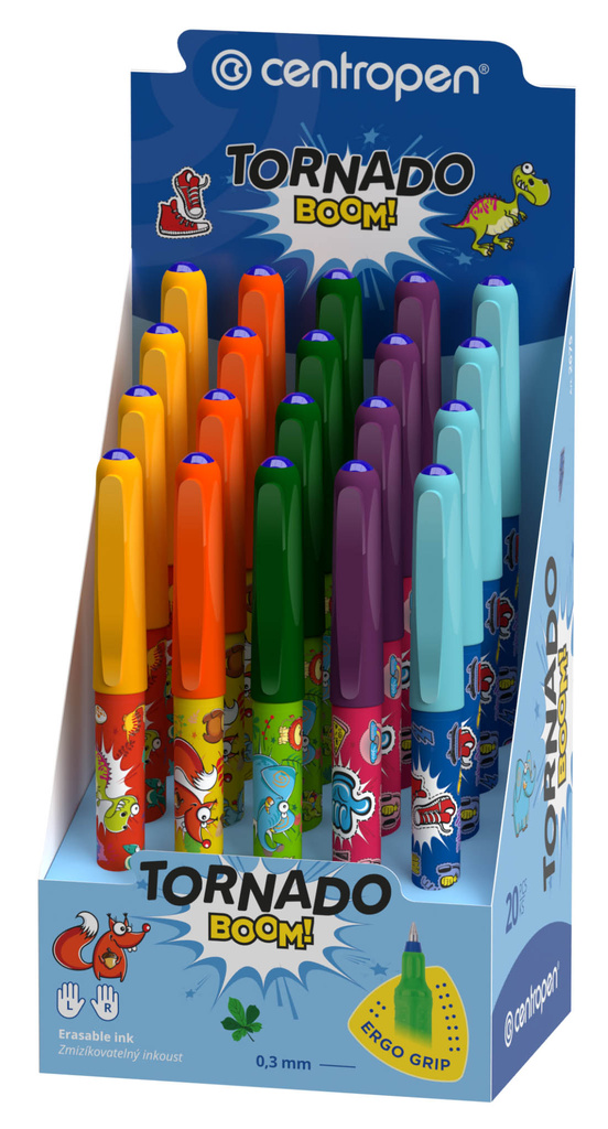 Roller Centropen TORNADO Boom 2675 -  stojánek 20 ks
