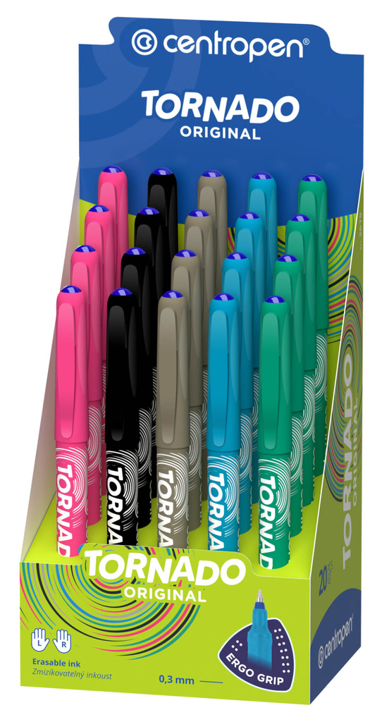 Roller Centropen TORNADO Original 2675 -  stojánek 20 ks