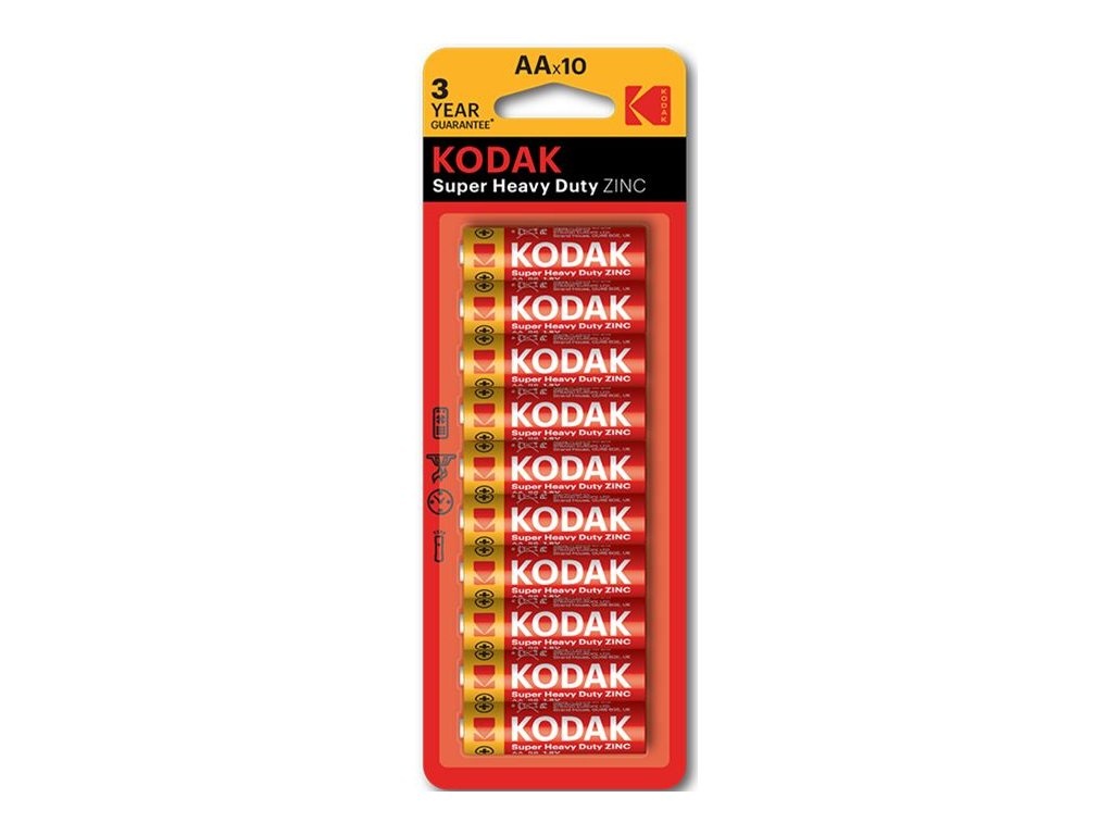 Baterie Kodak - baterie tužková / AA / 10 ks