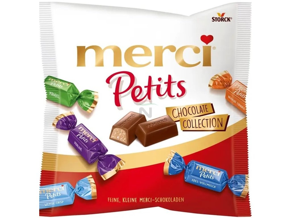 Merci Petits Chocolate - mix druhů 